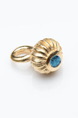 Gemstone Segmented Stigma Charm