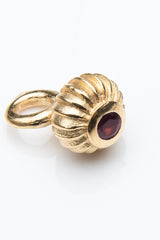 Gemstone Segmented Stigma Charm