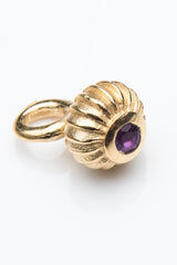 Gemstone Segmented Stigma Charm