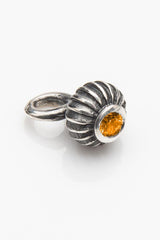 Gemstone Segmented Stigma Charm