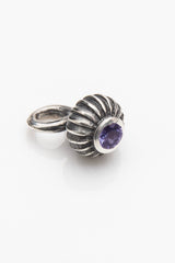 Gemstone Segmented Stigma Charm