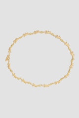 Dotty Peridot Antler Necklace