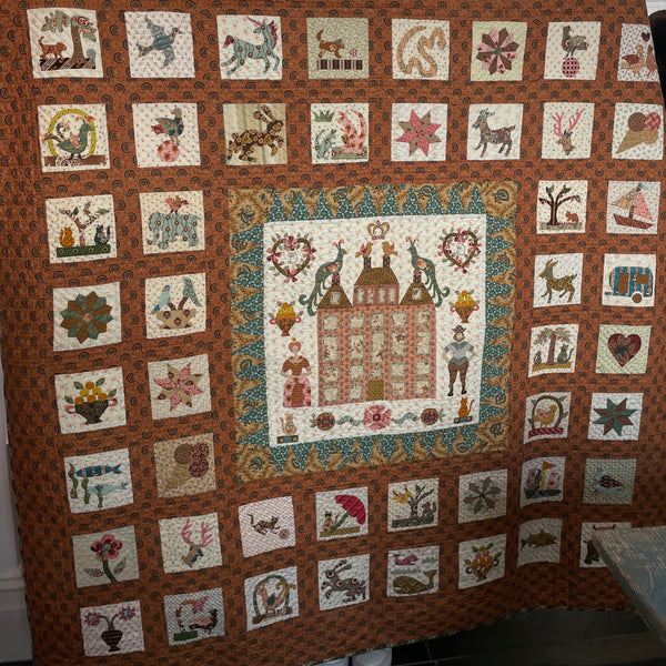 Quilting workshop at Pincushion the pantiles