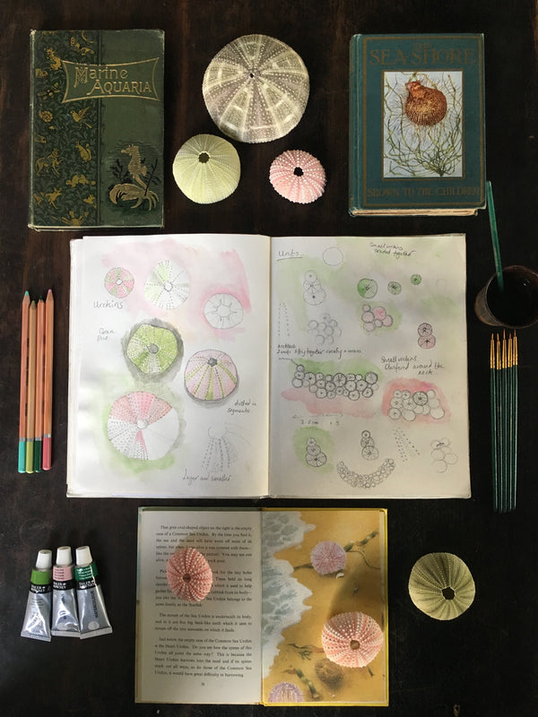 Sketchbook Reveal - Sea and Ocean Inspired Jewellery