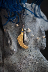 Sky & Sea Charm Pendant Necklace  - Silver