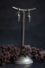 Textured Pod Drop Earrings - As Seen in Harry Potter