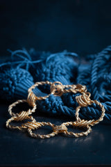 Twisted Thread Hoop Bracelet