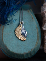 Sky & Sea Charm Pendant Necklace  - Silver