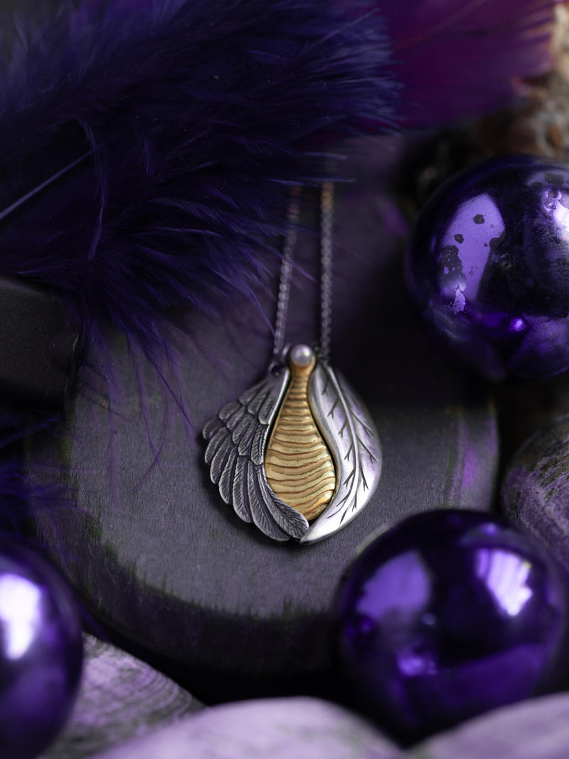 Earth Sea & Sky Charm Pendant Necklace