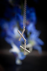 Kiss Cross Pendant