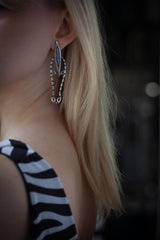 Zebra Earrings