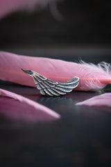 Sky Charm Pendant Necklace  - Silver & Sapphire