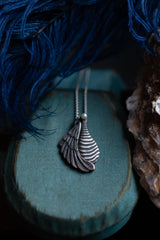 Sky & Sea Charm Pendant Necklace  - Silver