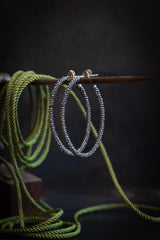 Elliptical Hoop Earrings