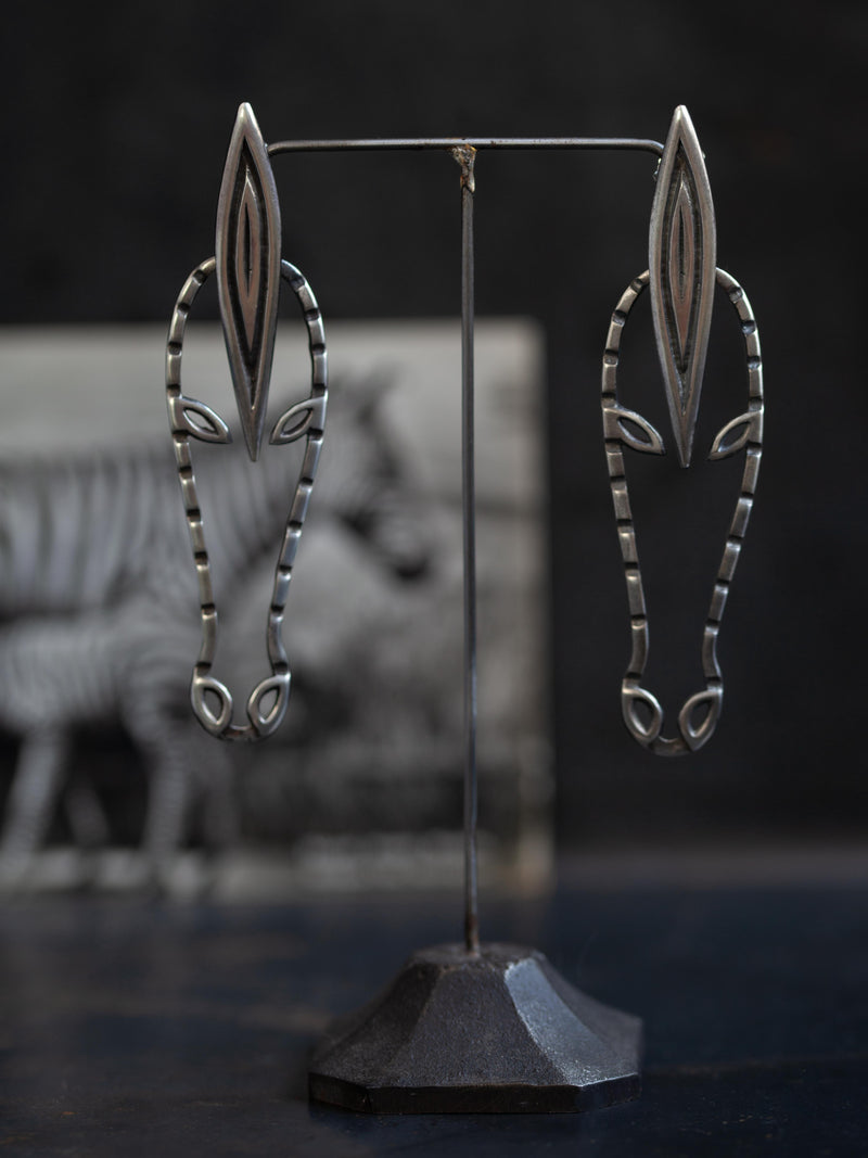 Zebra Earrings