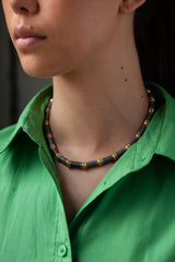 Textured Bead Necklace