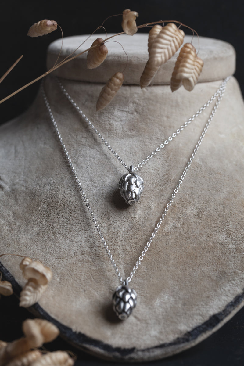 Gemstone Hop Pendant Necklace