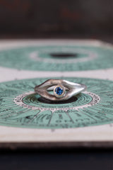Sapphire Eye Ring