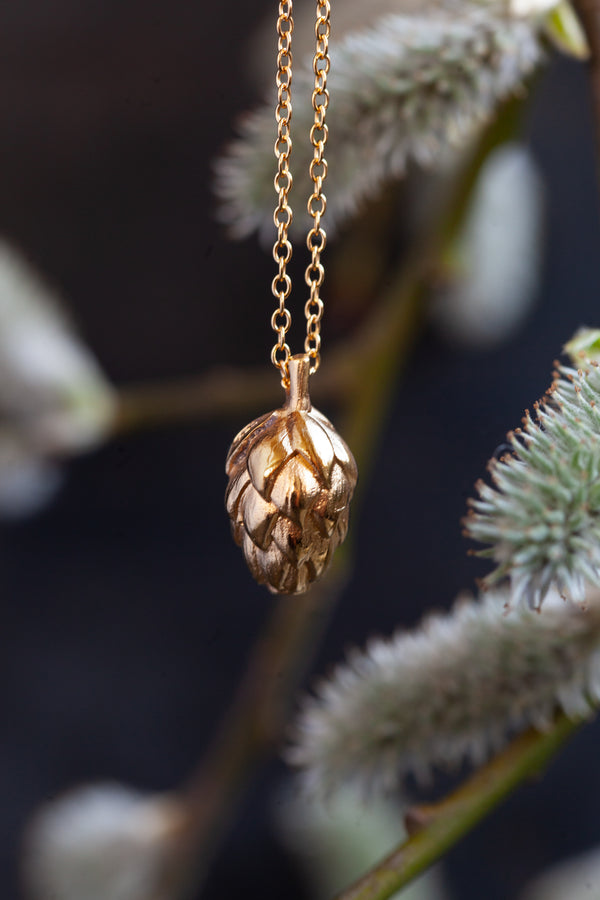 Gemstone Hop Pendant Necklace