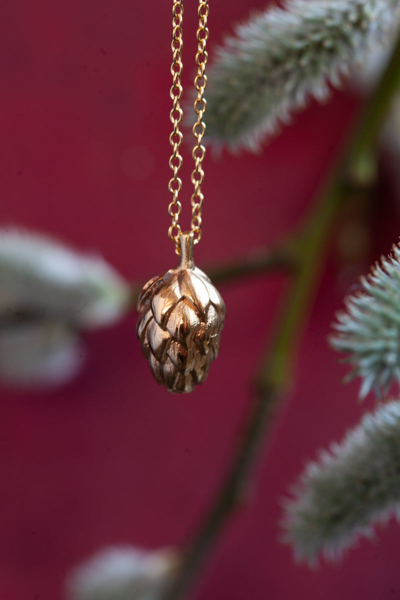 Gemstone Hop Pendant Necklace