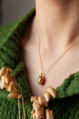 Gemstone Hop Pendant Necklace
