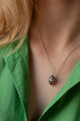 Gemstone Hop Pendant Necklace
