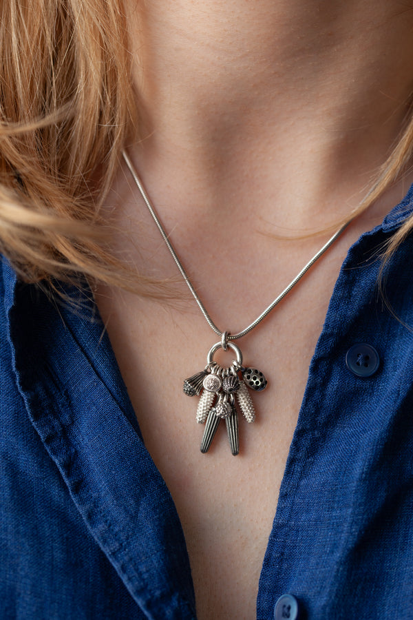 Mini Nine Pod Cluster Pendant