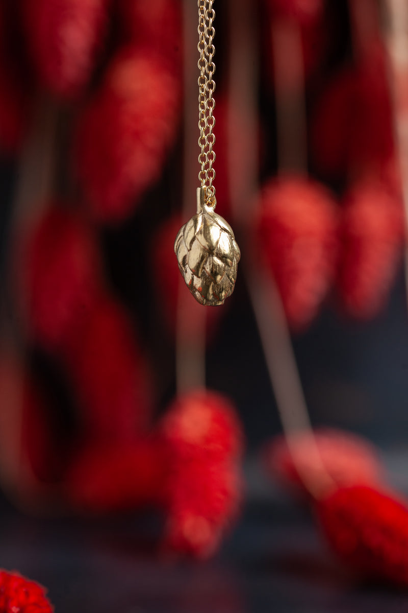 Gemstone Hop Pendant Necklace