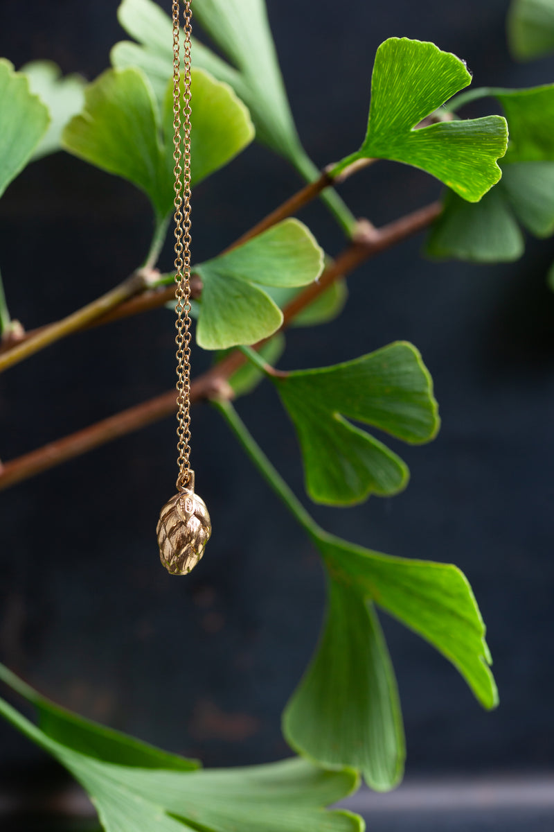 Gemstone Hop Pendant Necklace