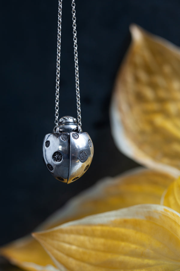 Ladybird Pendant Necklace