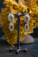 Citrine Baroque Drop Earrings