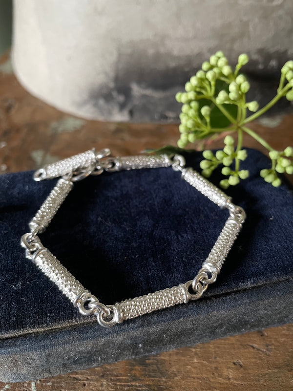 Dotty Link Bracelet - Silver