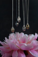 Tiny Bee Pendant Necklace