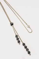 Snowball Tassel Necklace