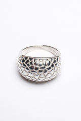 My chunky Turtle Ring in silver