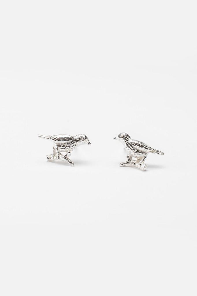 Song Thrush Stud Earrings