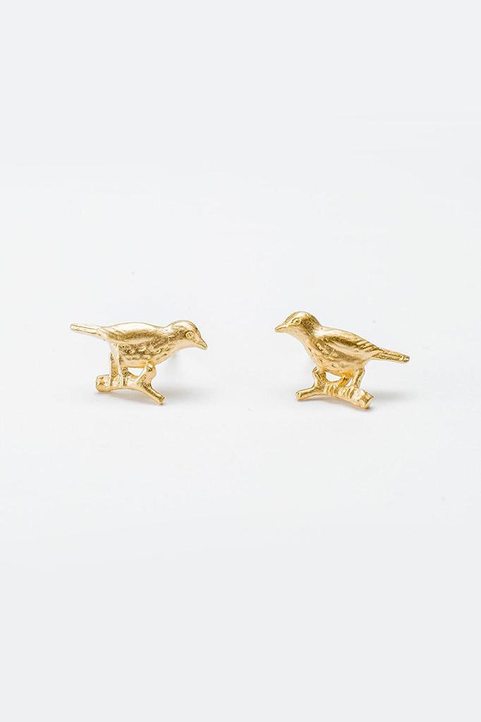 Song Thrush Stud Earrings