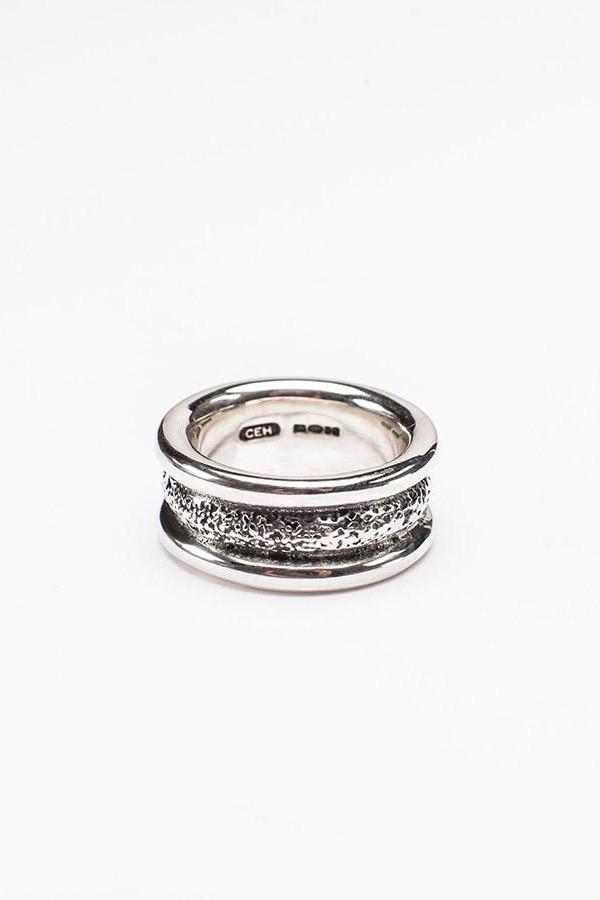 Chunky Textured Band Ring