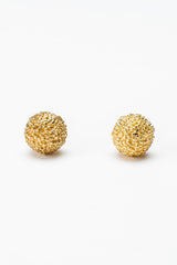 Snowball Stud Earrings