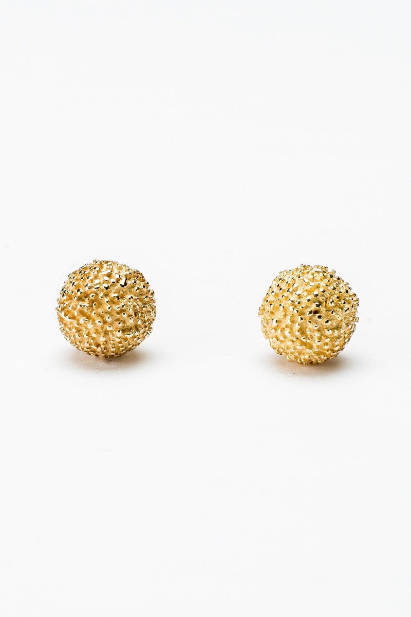 Snowball Stud Earrings