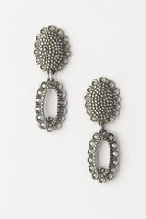 Small Baroque Two Part Drop Earrings