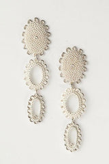 Large Baroque 3 Part Drop Earrings