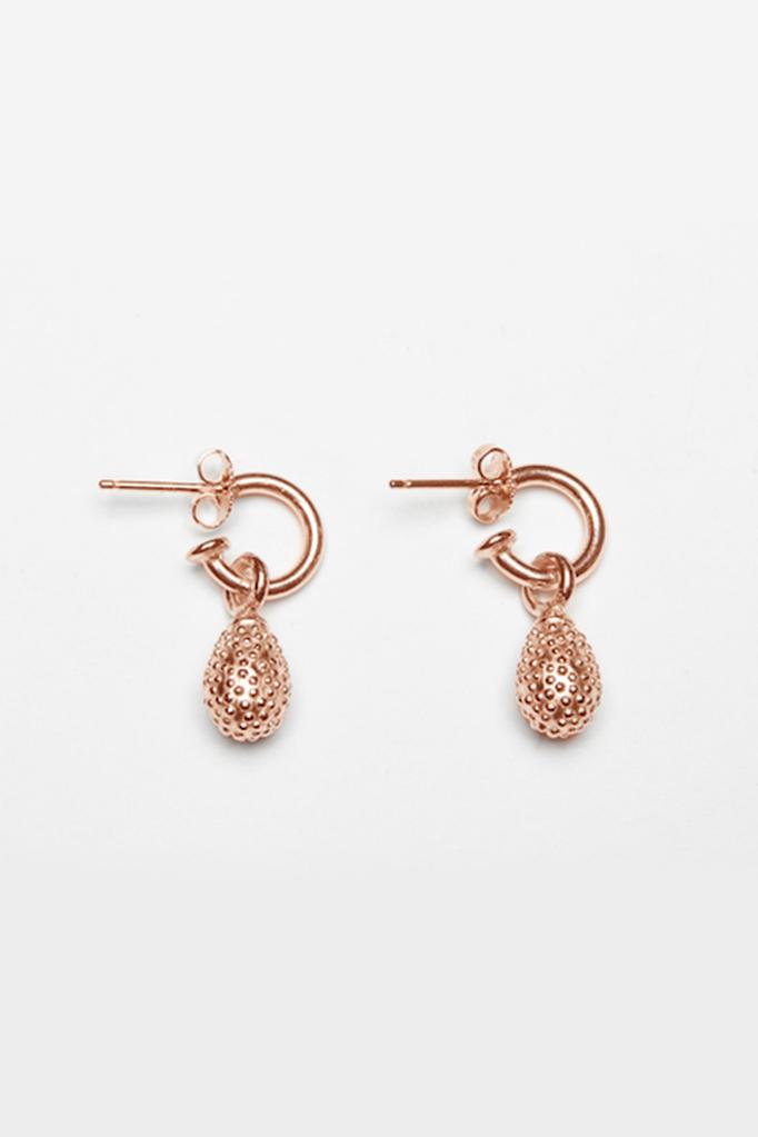 Spotted Teardrop Drop Earrings