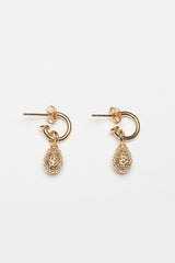 Spotted Teardrop Drop Earrings