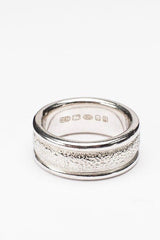 Textured Band Ring