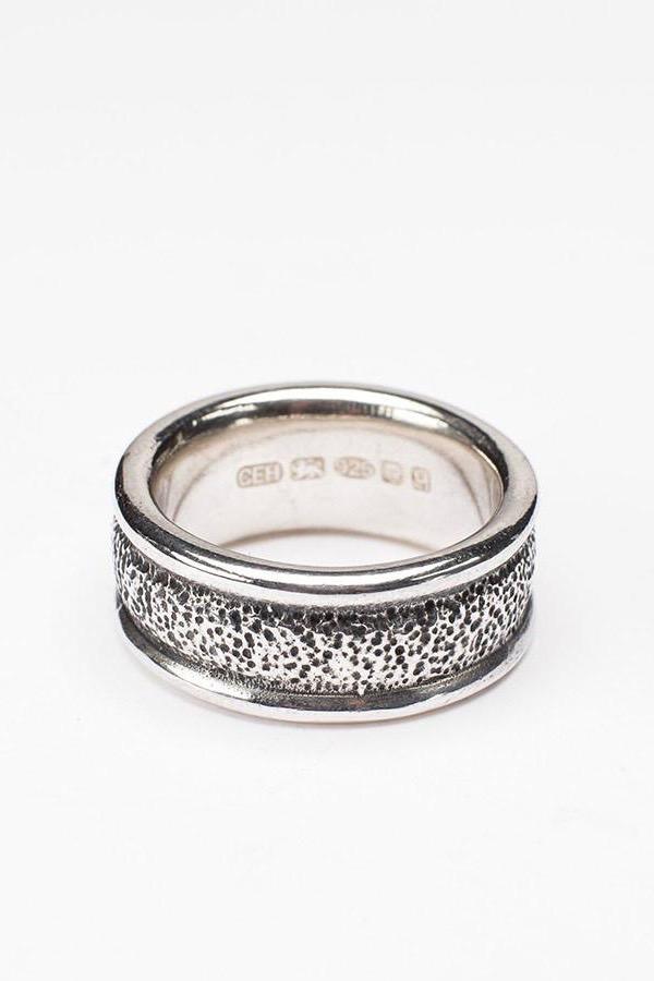 Textured Band Ring