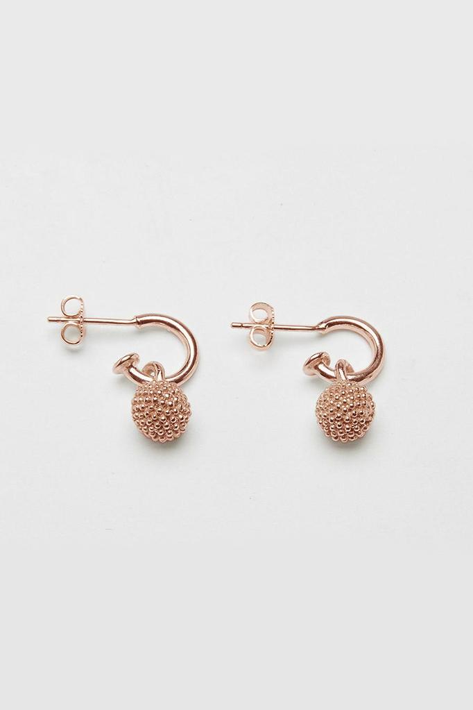 Mimosa Ball Drop Earrings