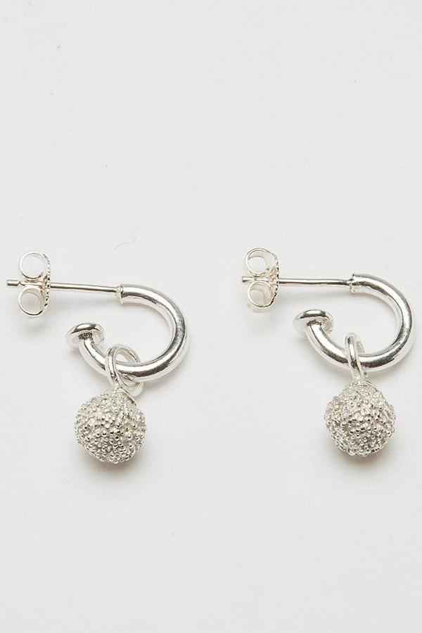 Snowball Drop Earrings