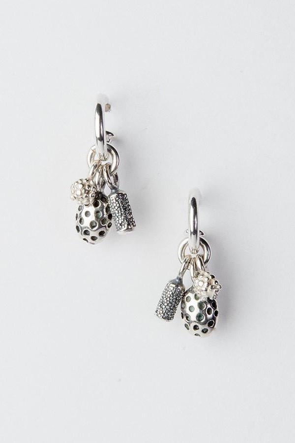 Trio Pod Drop Earrings