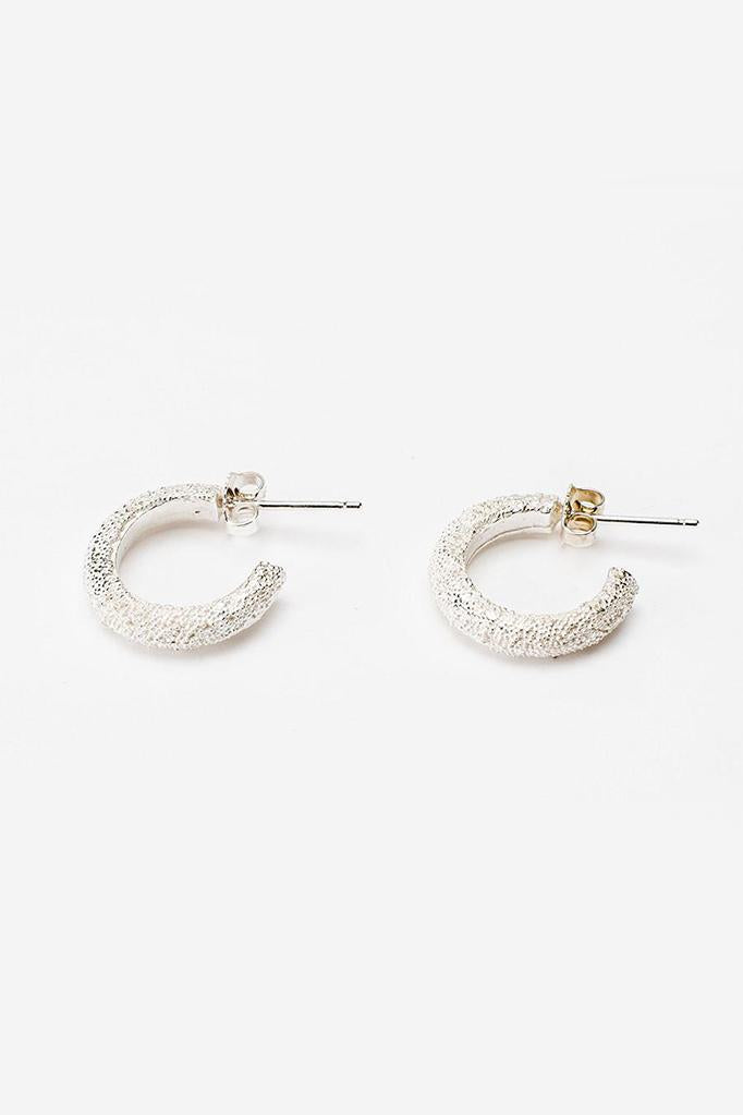 Textured Hoop Earrings